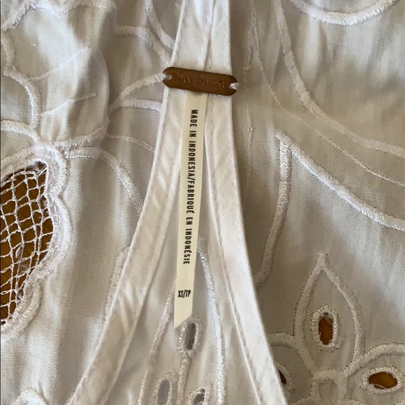 Free People white embroidered dress - Picture 5 of 8